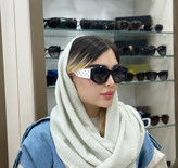 عینک زنانه شنل اورجینال رنگ سفید