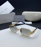 عینک آفتابی زنانه سلین اورجینال قهوه ای طلاییceline