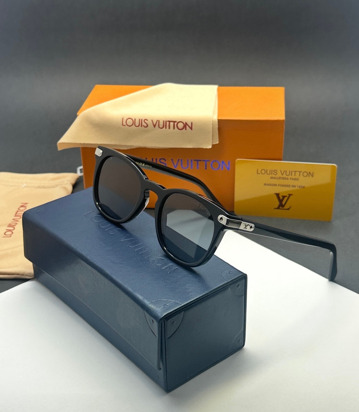 عینک افتابی گرد مشکی