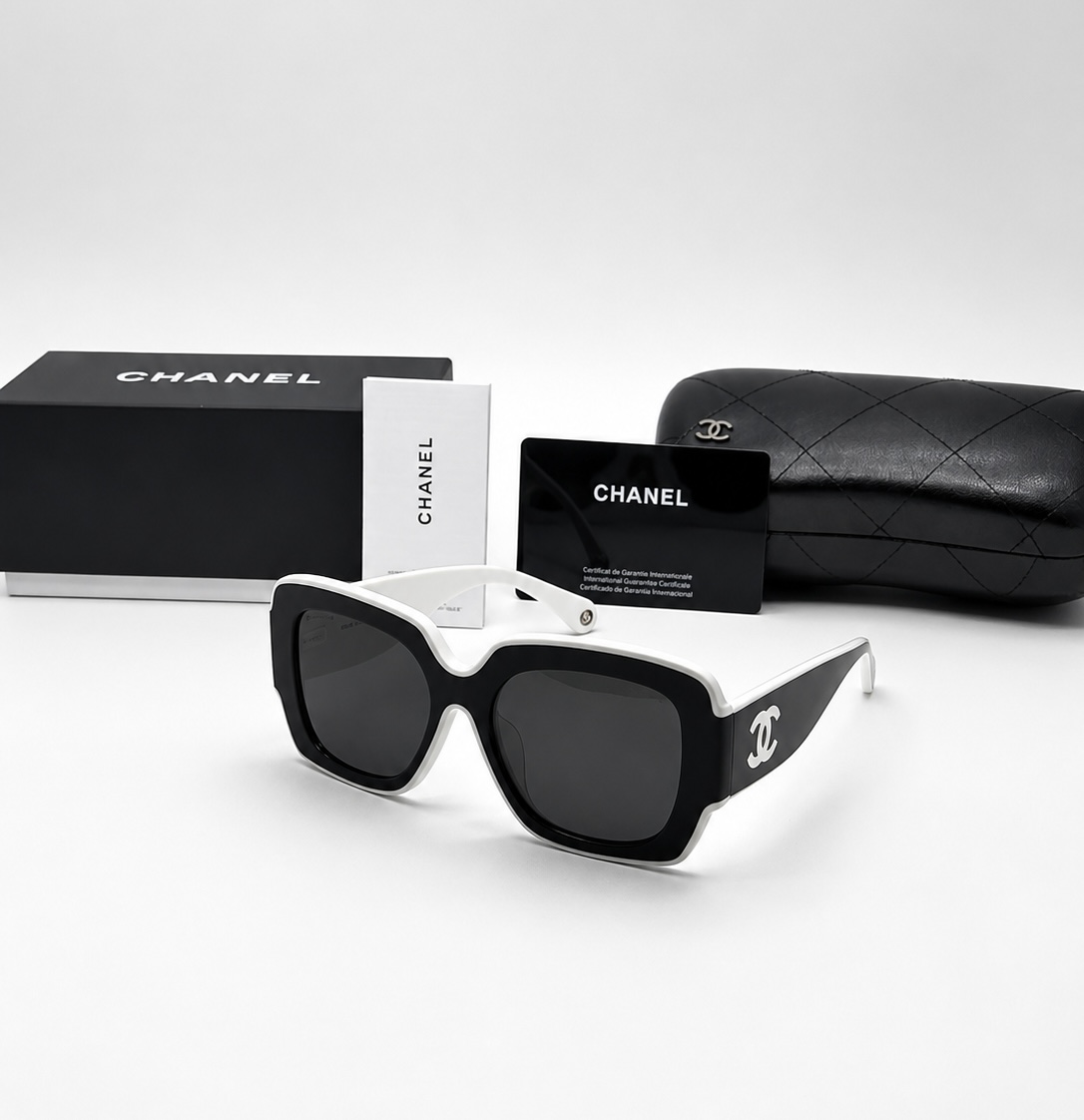 عینک افتابی زنانه شنل مدل chanel ch6059اورجینال