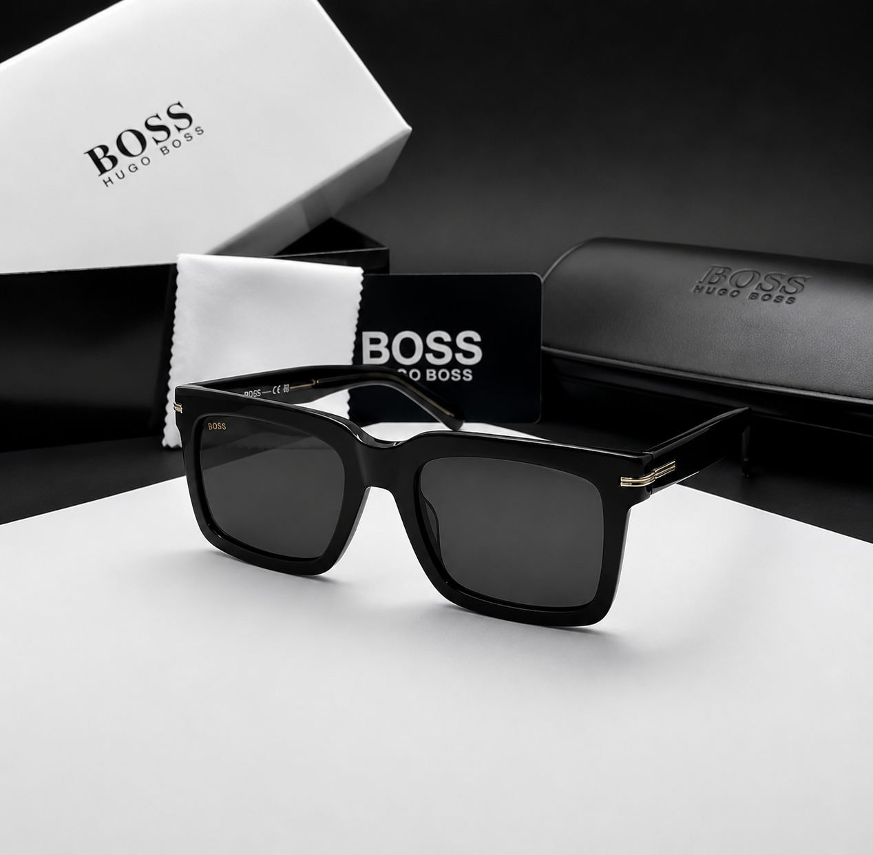 عینک افتابی مردانه هوگوباس مدلHugo boss1501 اورجینال