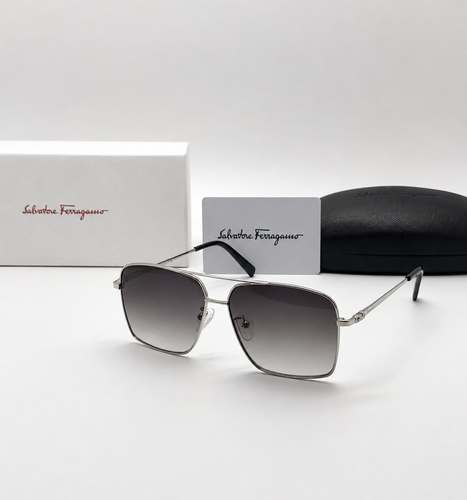 عینک افتابی مردانه فراگامو مدلferragamo sf310 اورجینال|فریم فلزی فوق سبک