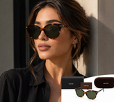 عینک افتابی زنانه تامفورد مدلtomford ft0844 اورجینال|مدل گربه ای