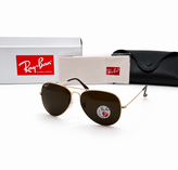 عینک آفتابی ریبن خلبانی(اویتور)Rayban Rb3026 پلاریزه اصل|یونیسکس