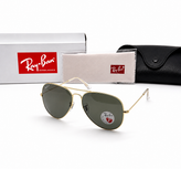 عینک آفتابی ریبن خلبانی(اویتور)Rayban Rb3026 پلاریزه اصل|یونیسکس