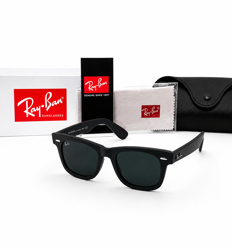 عینک افتابی ریبن ویفررRB2140(wayfarer) اورجینال|سایز۵۰