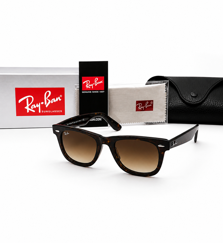 عینک افتابی ریبن ویفررRB2140(wayfarer) اورجینال|سایز۵۰