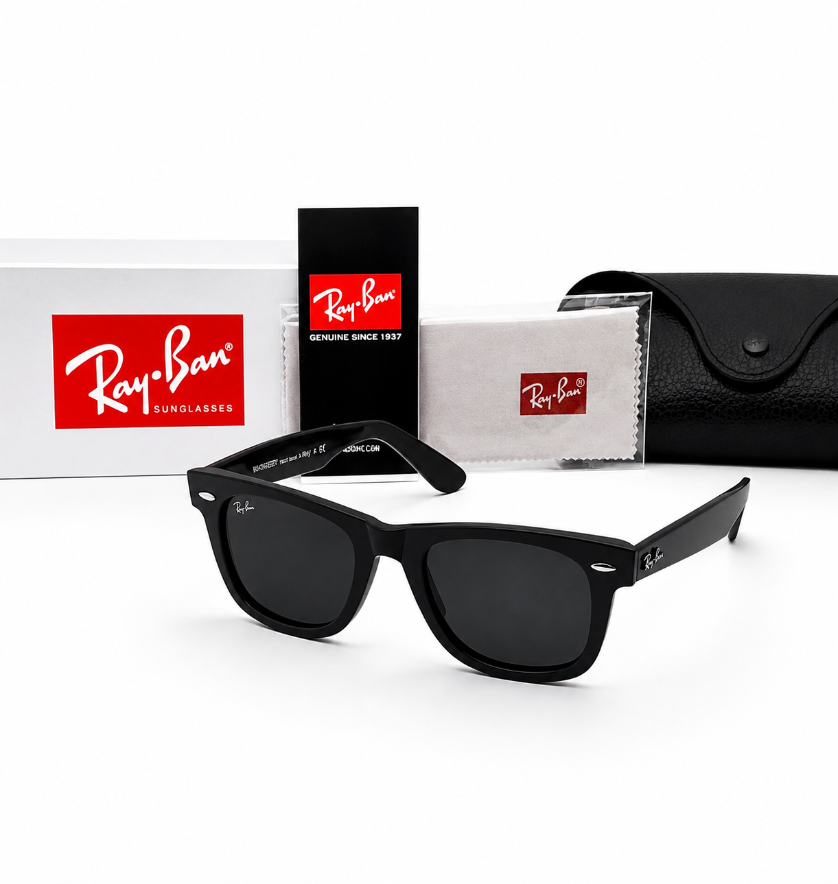 عینک افتابی ریبن ویفررRB2140(wayfarer) اورجینال|سایز۵۰