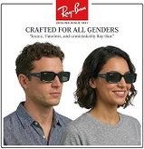 عینک افتابی ریبن مدل Rayban rb4395 اورجینال|یونیسکس