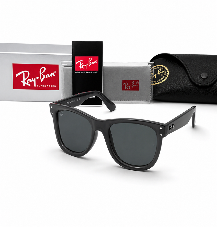 عینک آفتابی ریبن ویفرر ریورسwayfarer reverse Rb0502 اورجینال