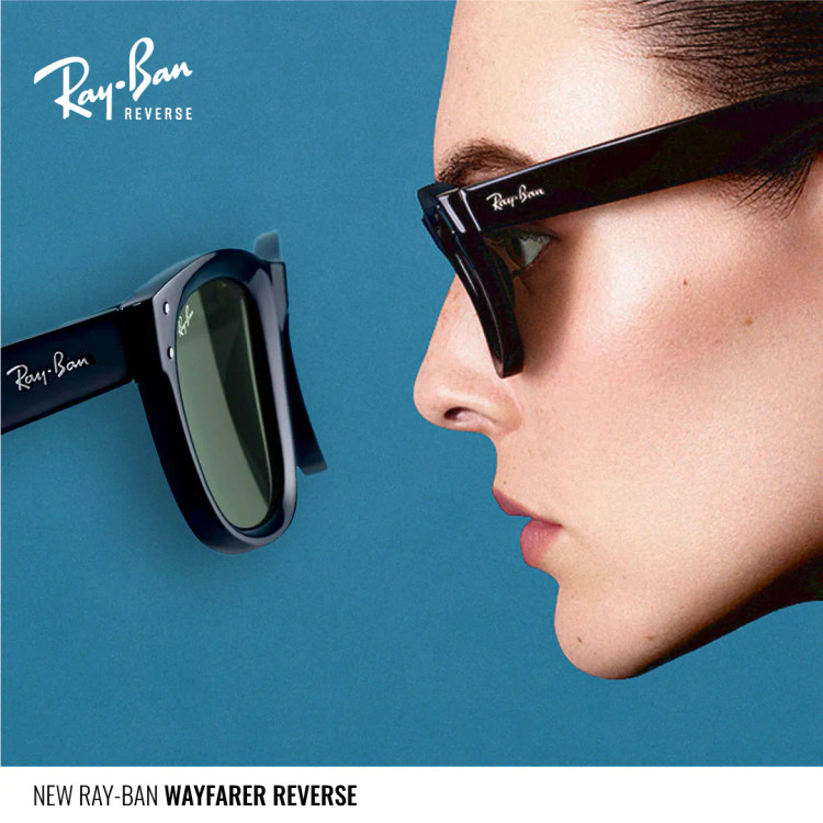 عینک آفتابی ریبن ویفرر ریورسwayfarer reverse Rb0502 اورجینال