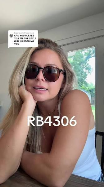 عینک آفتابی ریبن مدلrayban rb4306 اورجینال|فریم گرد